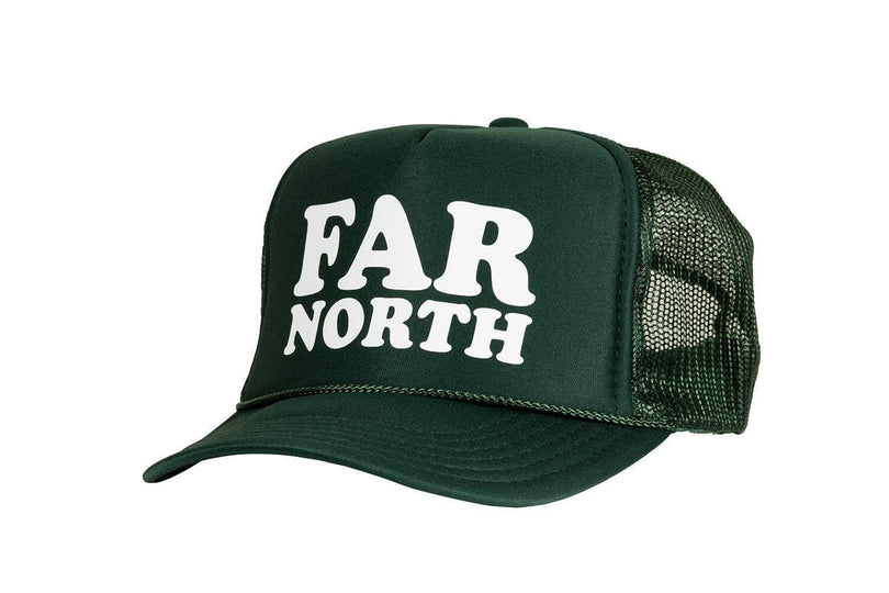 Far North Queensland high crown trucker cap with mesh back and snapback  - Tropic Trucker Australia®