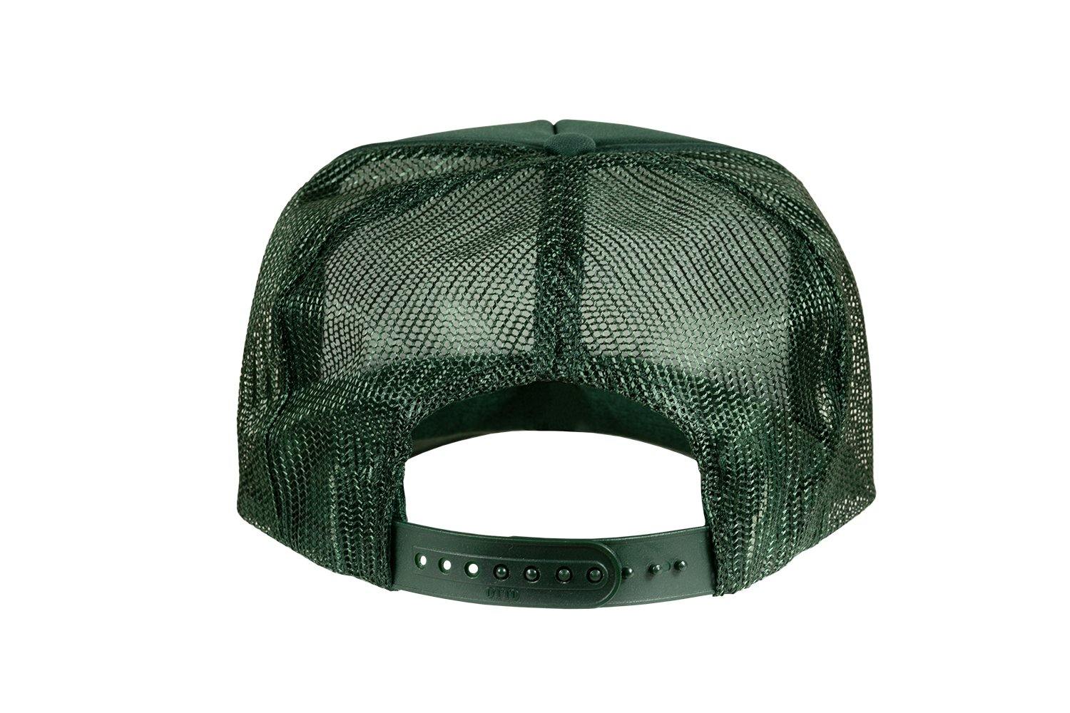 G'Day high crown trucker cap with mesh back and snapback  - Tropic Trucker Australia®