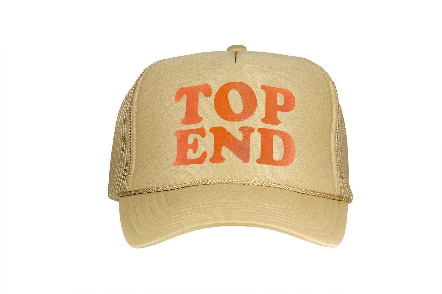 Northern Territory Top End high crown trucker cap with mesh back and snapback - Tropic Trucker Australia®