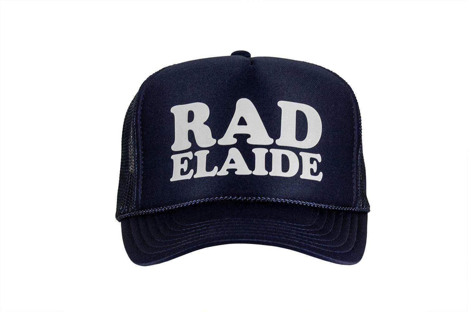 Adelaide high crown trucker cap with mesh back and snapback  - Tropic Trucker Australia®