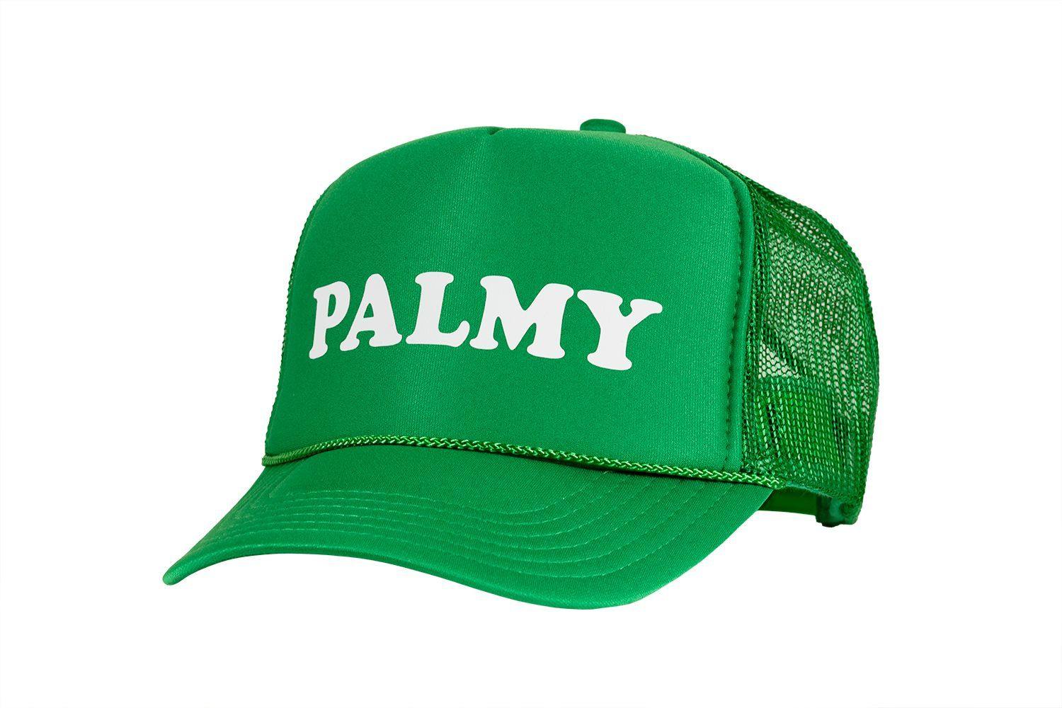 Palm Beach high crown trucker cap with mesh back and snapback - Tropic Trucker Australia®