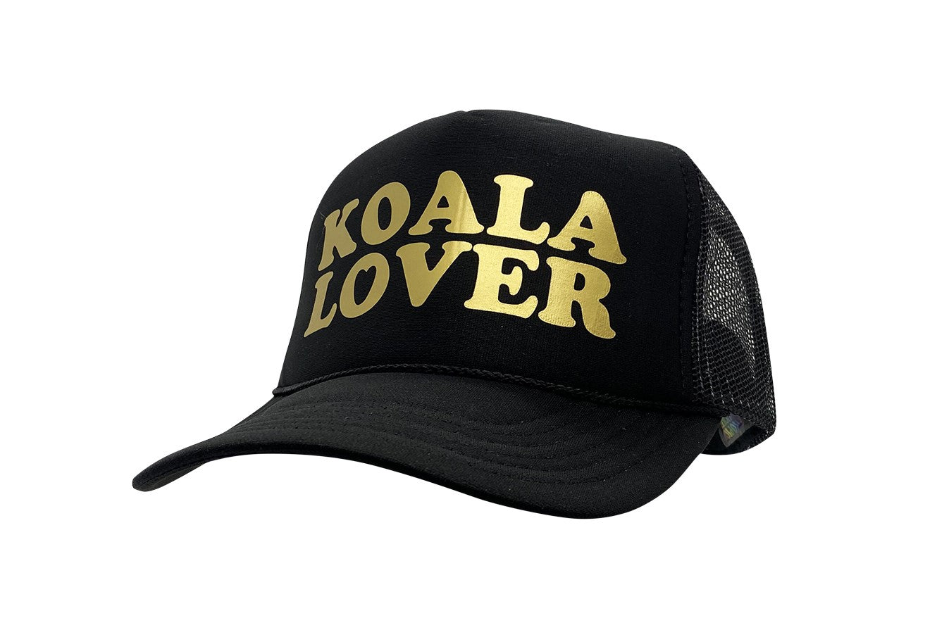 Koala Lover (Black & Gold)